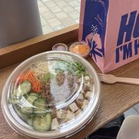 CYO Poké Bowl with Tofu  at Honi Poke in Leeds