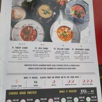 Menu page 9 at The Noodle Bar in Bruxelles