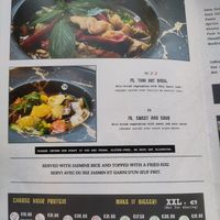 Menu page 10 at The Noodle Bar in Bruxelles