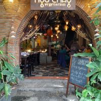 Outside entrance at NGÕ CHAY VEGETARIAN in Ho Chi Minh City