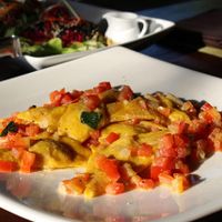 Ravioli  at Santosa Vegan Restaurant in Phuket