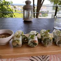 Summer Rolls at Santosa Vegan Restaurant in Phuket