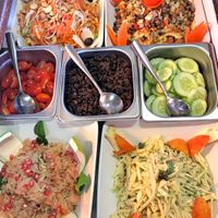 menú Miércoles y Sabados  at Santosa Vegan Restaurant in Phuket