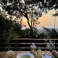 Great food with a view #Veganuary at Santosa Vegan Restaurant in Phuket