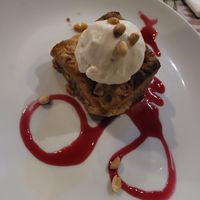 Blondie brownie at Santosa Vegan Restaurant in Phuket