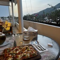 The view from bar  at Santosa Vegan Restaurant in Phuket