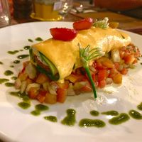 Manicotti  at Santosa Vegan Restaurant in Phuket