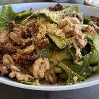 Pesto zucchini  at Santosa Vegan Restaurant in Phuket