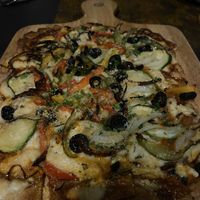 Pizza at Santosa Vegan Restaurant in Phuket