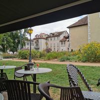 Nice view from the terrace at Lundi au soleil  in Annecy