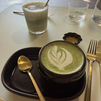 Matcha chaud, matcha froid  at Lundi au Soleil  in Annecy