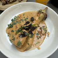 Marinierte Sesam-Aubergine   at Café Flora in Augsburg