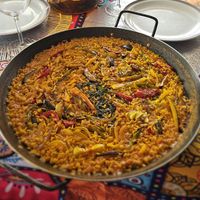 Paella da horta com frango de soja at Restaurante A Cozinha in Praia De Mira