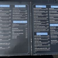 Menu June 2025  at The Pau Cafe in Stoke On Trent