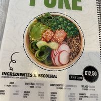 Not much choice but a healthy option   at A Travessa in Santa Maria