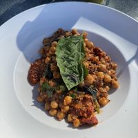 Tuscan chickpeas bowl  at The Grove Beach Bar & Grill in South Lake Tahoe