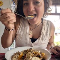  at Amazing Vegan Food in Vang Vieng
