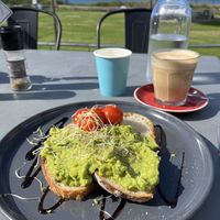 Tasty Smashed Avocado   at Towradgi Beach Eatery in Wollongong City Council