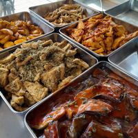 Com chay selection at Cơm chay Tịnh Tâm in Ho Chi Minh City