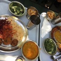 Buffet at Hare Krishna in Lisbon