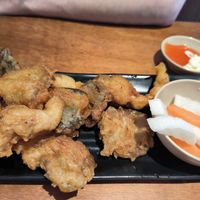 Fried oyster mushrooms at Tâm Vegan in Hue