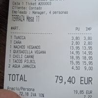 Fui con 3 personas no veganas. Me dijeron que sus platos estaban buenos pero algo caros para la cantidad (3 tacos16 euros...) at La Casita Mexicana in Las Cala De Mijas