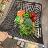 Shopping at Ametller Origen in Catalunya