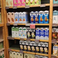 Plant milk at Ametller Origen in Catalunya