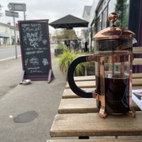 I had the Tanzanian coffeee  at Planted Community Cafe, Refillery and Hub in Cheltenham