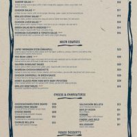 Dinner menu  at Sipsteria UWS in New York City