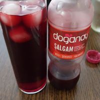 salted carrot juice at Chez Funda - Le Village  in Paris