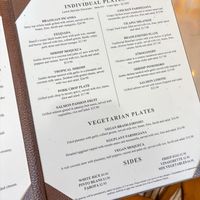 Menu  at Boteco VIP in South Carolina