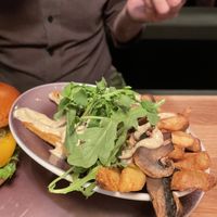 Truffle fries  at Hans Im Gluck - Rembrandtplein in Amsterdam