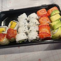 Vegan sushii  at Sushi Angel in Setúbal