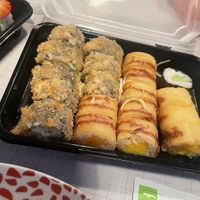 Hot rolls  at Sushi Angel in Setúbal