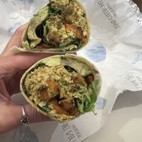 Sweet potato tofu wrap  at The Nitro Bar in Newport