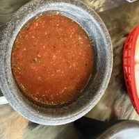 Table salsa very yummy.   at Tony's Tacos in Heber City