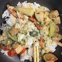 Thai Green Curry with Tofu and Jasmine Rice   at Wonder - Shrewsbury Plaza in Shrewsbury