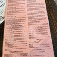 menu back: veg stuff top-left at Curry Express  in Belgrade