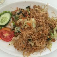 Singaporean bee hoon  at Loving Hut in Denpasar
