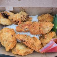 nasi bento at Loving Hut in Denpasar