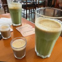 Shots and juices! at Spazziano in Rio De Janeiro