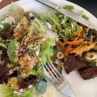 Delicious salads  at Spazziano in Rio De Janeiro