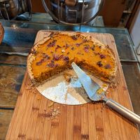 Carrot 🥕 quiche amazing at Spazziano in Rio De Janeiro