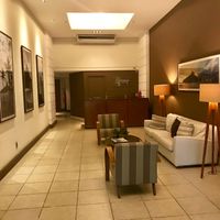 The main entrance off the street. Use elevator to level “p” at Spazziano in Rio De Janeiro