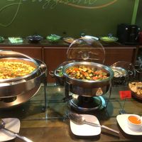 View of buffet at Spazziano in Rio De Janeiro