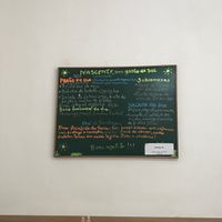 Menu at Nascente um Gosto de Sol in Belo Horizonte