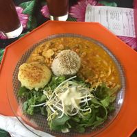 Plate of the day (vegan) at Nascente um Gosto de Sol in Belo Horizonte