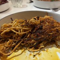 Deep fried Puglian spaghetti   at Rosella  in New York