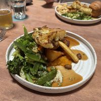 Vegan roast  at Arcadia Exeter (by Utopian) in Exeter